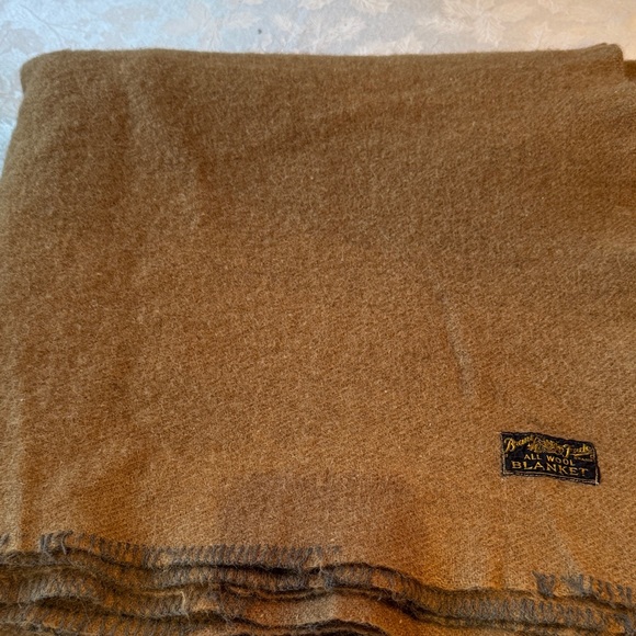 Brant Forde Other - Brant Forde Brand Vintage All Wool Blanket - Brown